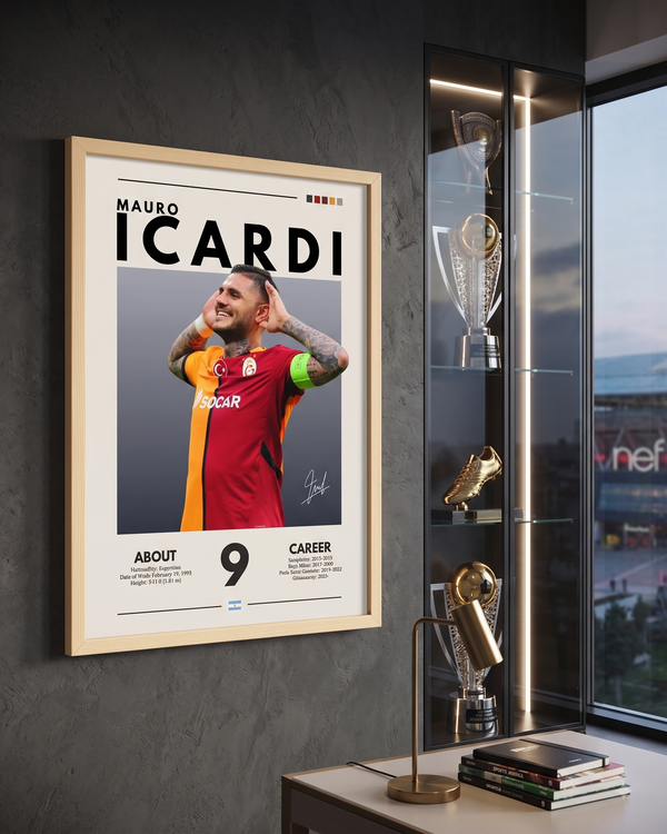 Mauro Icardi Tasarım Tablo
