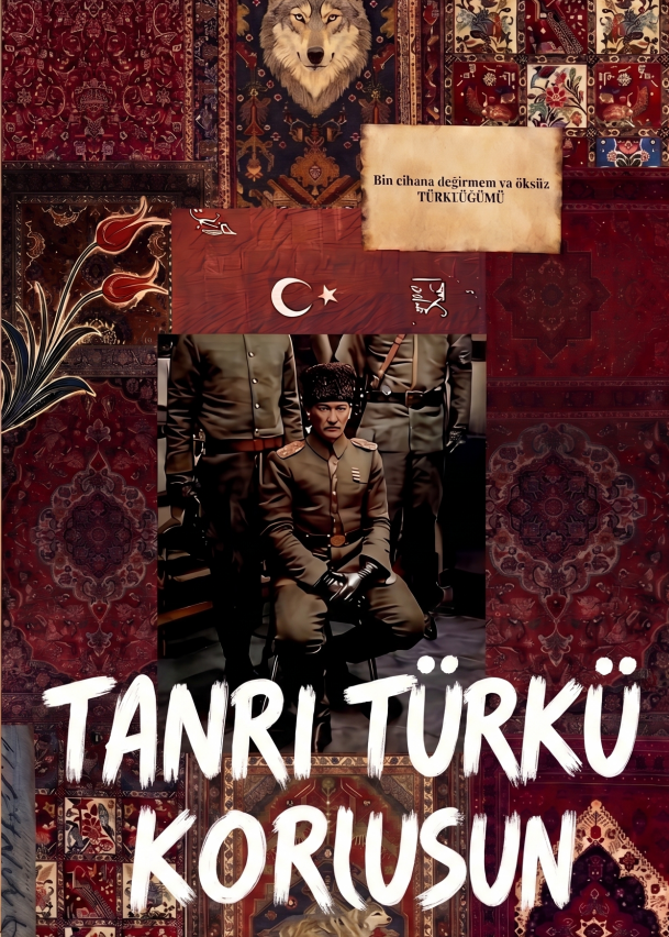 Tanrı Türk'ü Korusun Tasarım Tablo